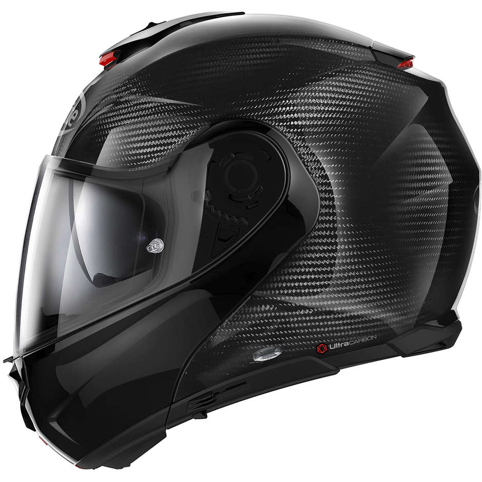 Modular Carbon Motorcycle Helmet X-Lite X-1005 Ultra Carbon DYAD N-Com 001 Glossy