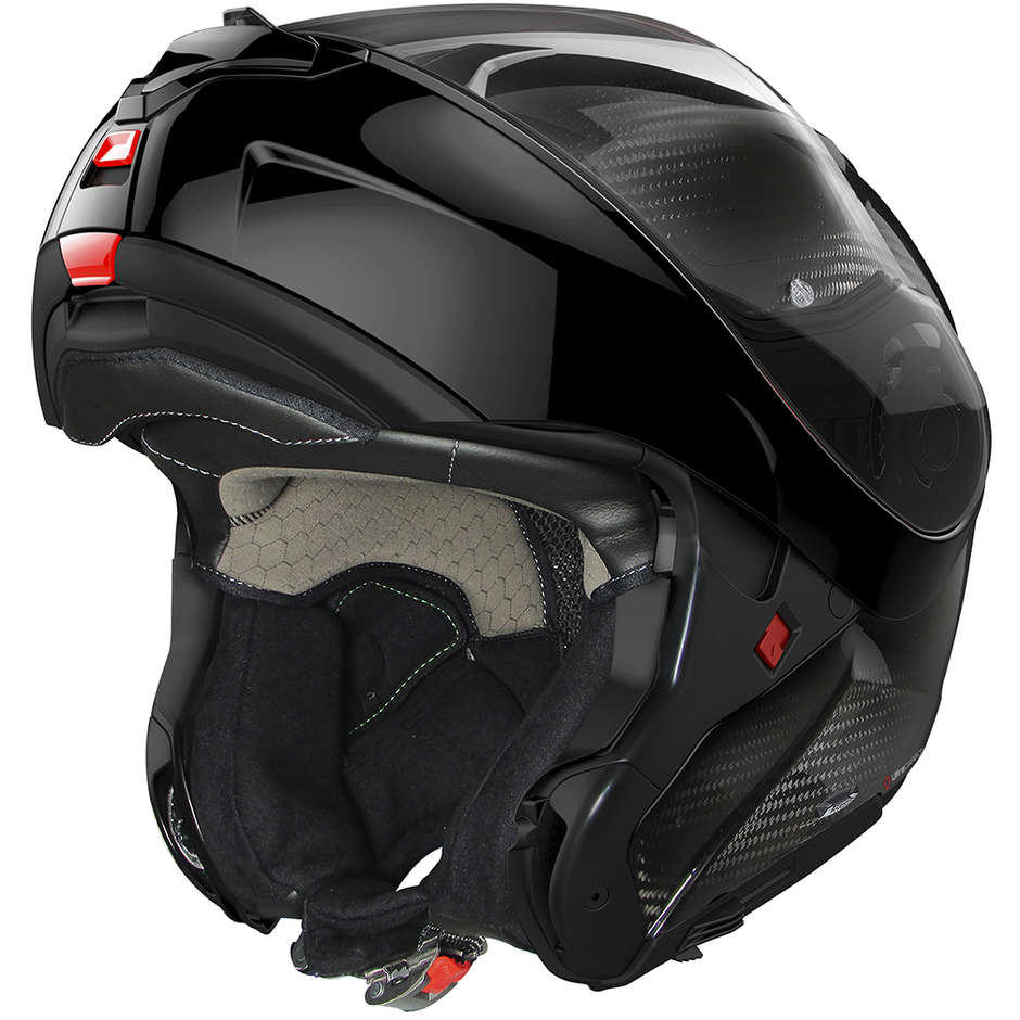 Modular Carbon Motorcycle Helmet X-Lite X-1005 Ultra Carbon DYAD N-Com 002 Matt