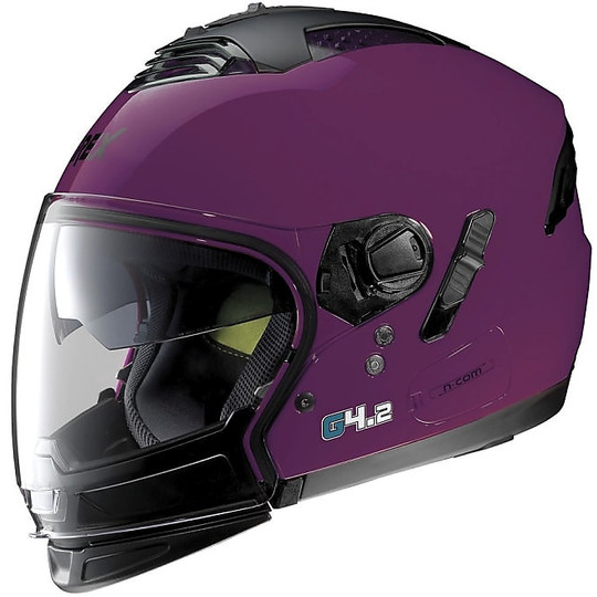 Modular Crossover Helmet Grex G4.2 Pro Kinetic N-Com 011 Fuchsia Kiss