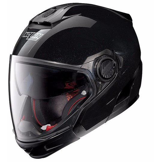 Modular Crossover Helmet Nolan N40.5 GT Special N-COM Black Glossy