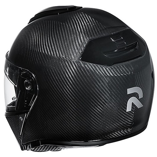 Modular Double Carbon Homologation Helmet P / J HJC RPHA 90s Solild Black