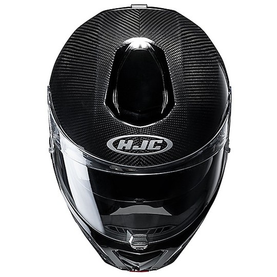 Modular Double Carbon Homologation Helmet P / J HJC RPHA 90s Solild Black