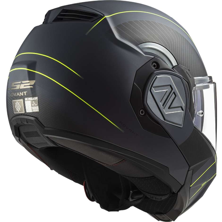 Modular Helmet Approved P / J Ls2 FF906 ADVANT COOPER Matt Titanium Black