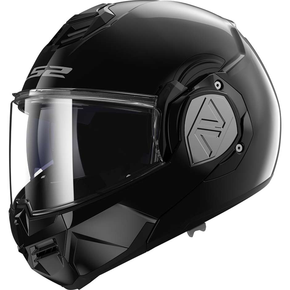 Modular Helmet Approved P / J Ls2 FF906 ADVANT SOLID Glossy Black