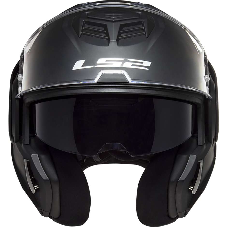 Modular Helmet Approved P / J Ls2 FF906 ADVANT SOLID Matt Black