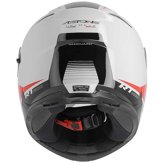 Modular Helmet Astone RT1200 Vanguard White Red