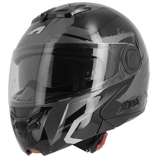 Modular Helmet Astone RT800 Energy Matt Black Anthracite