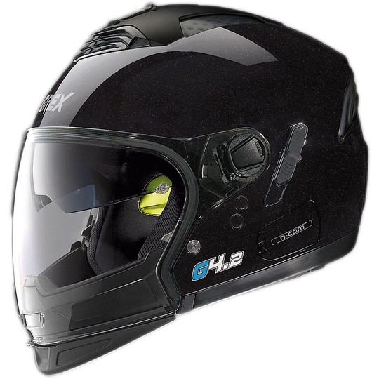 Modular Helmet Crossover Modular Grex G4.2 PRO Kinetic N-Com Black Metal