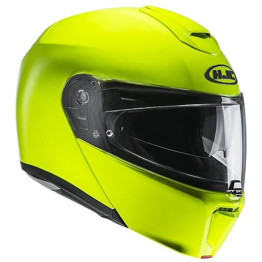 Modular Helmet HJC Rpha 90 High Visibility Yellow Fluo