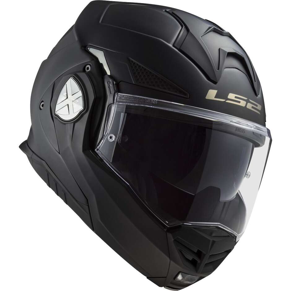 Modular Helmet In HPFC Approved P / J Ls2 FF901 ADVANT X Solid Matt Black