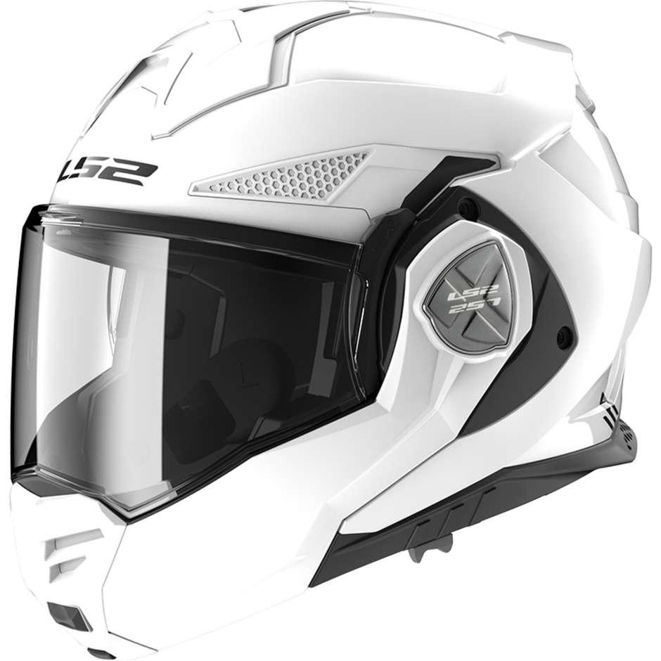 Modular Helmet In HPFC Approved P / J Ls2 FF901 ADVANT X Solid White