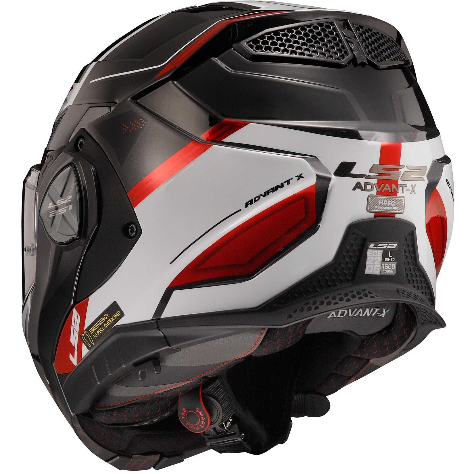 Modular Helmet In HPFC Approved P / J Ls2 FF901 ADVANT X SPECTRUM Black ...