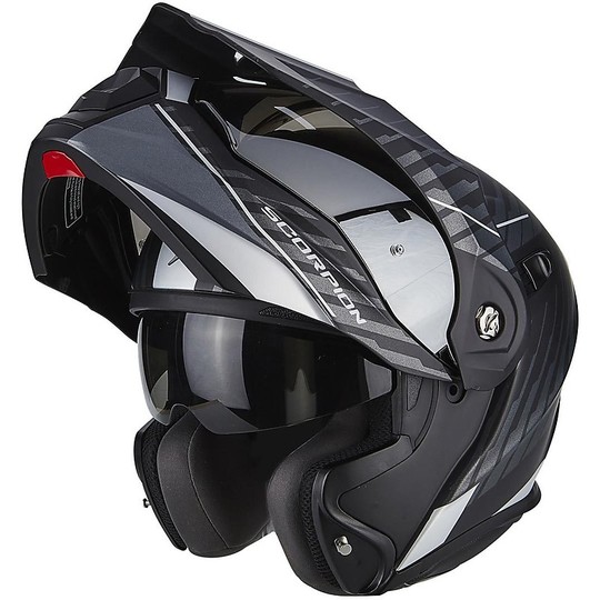 Modular Helmet Scorpion ADX-1 Dual Black Opal Gray