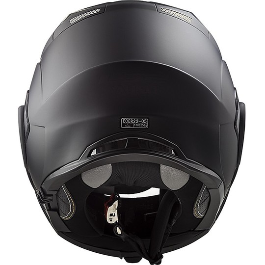 Modular Lever Helmets with LS2 FF399 Valiant NOIR Black Opaco
