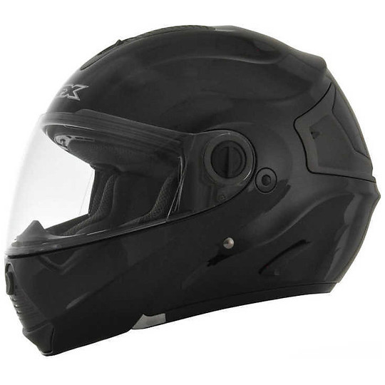 Modular Motorcycle Helmet AFX FX-36 Solid Black Glossy