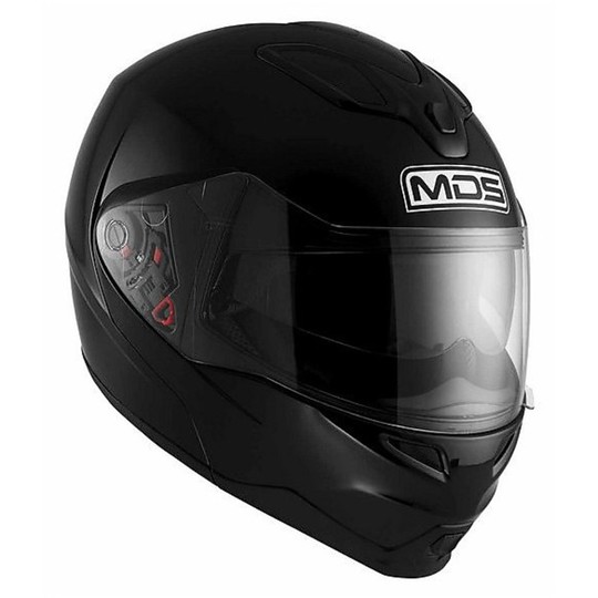 Modular Motorcycle Helmet AGV MDS By Md 200 Mono Gloss Black