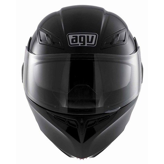 Modular Motorcycle Helmet Agv New Compact Dual Mono approval Gloss Black