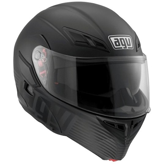 Modular Motorcycle Helmet Agv New Compact Multi Double Approval Audax Matt Black