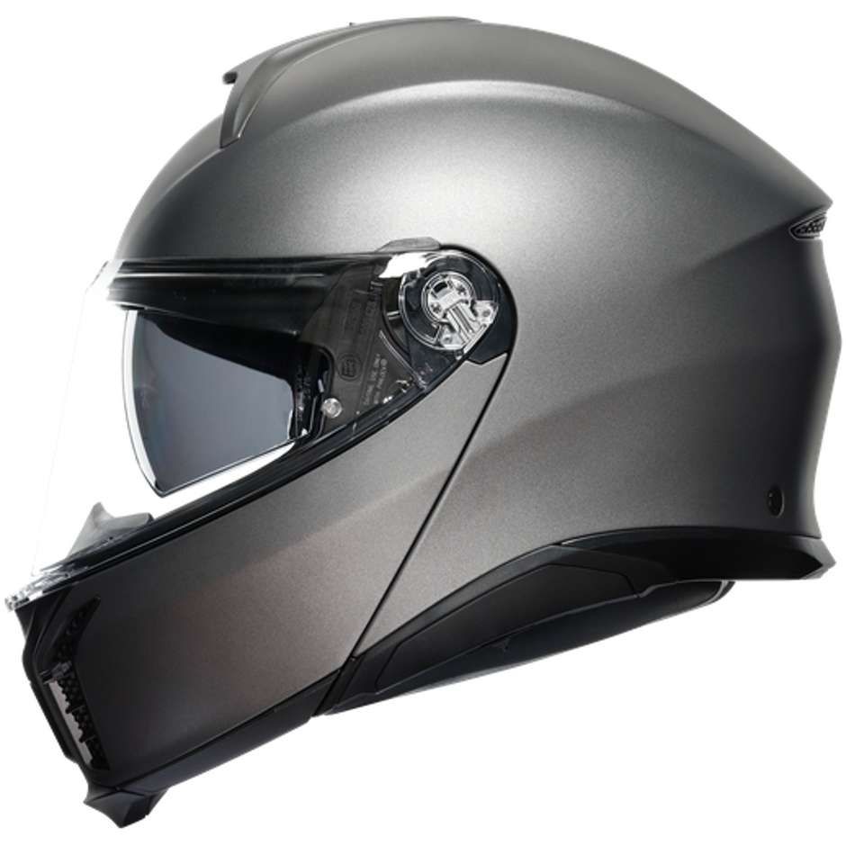Modular Motorcycle Helmet Agv TOURMODULAR LUNA Matt Gray