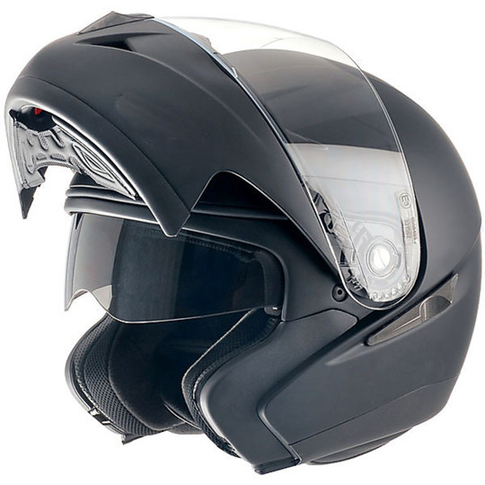 Modular Motorcycle Helmet Airoh SV55 Dual Visor Glossy Silver