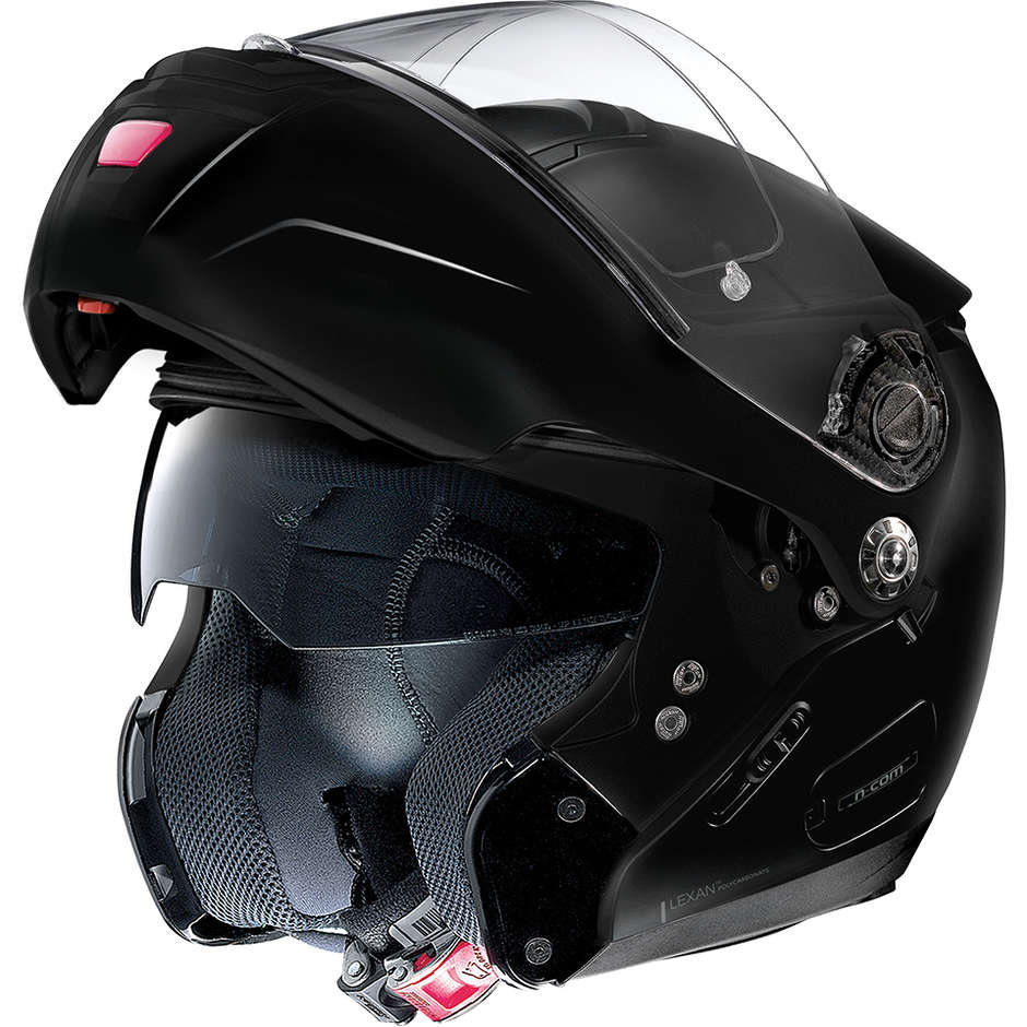 Modular Motorcycle Helmet Approval P / J Grex G9.2 KINETIC N-Com 001 Metal Black