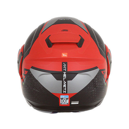 Modular Motorcycle Helmet Approved P / J Mt Helmet ATOM sv ADVENTURE A5 Matt Red