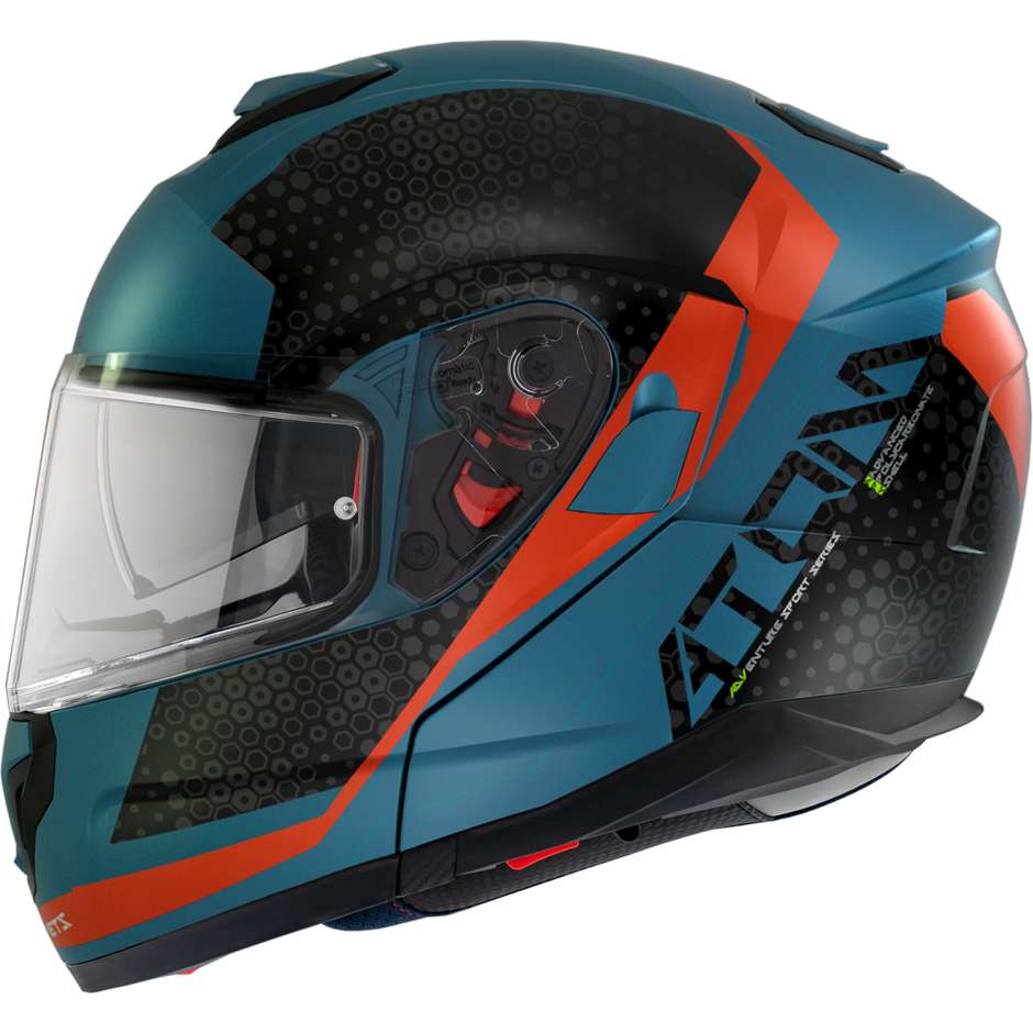 Modular Motorcycle Helmet Approved P / J Mt Helmet ATOM sv ADVENTURE B7 Matt Blue