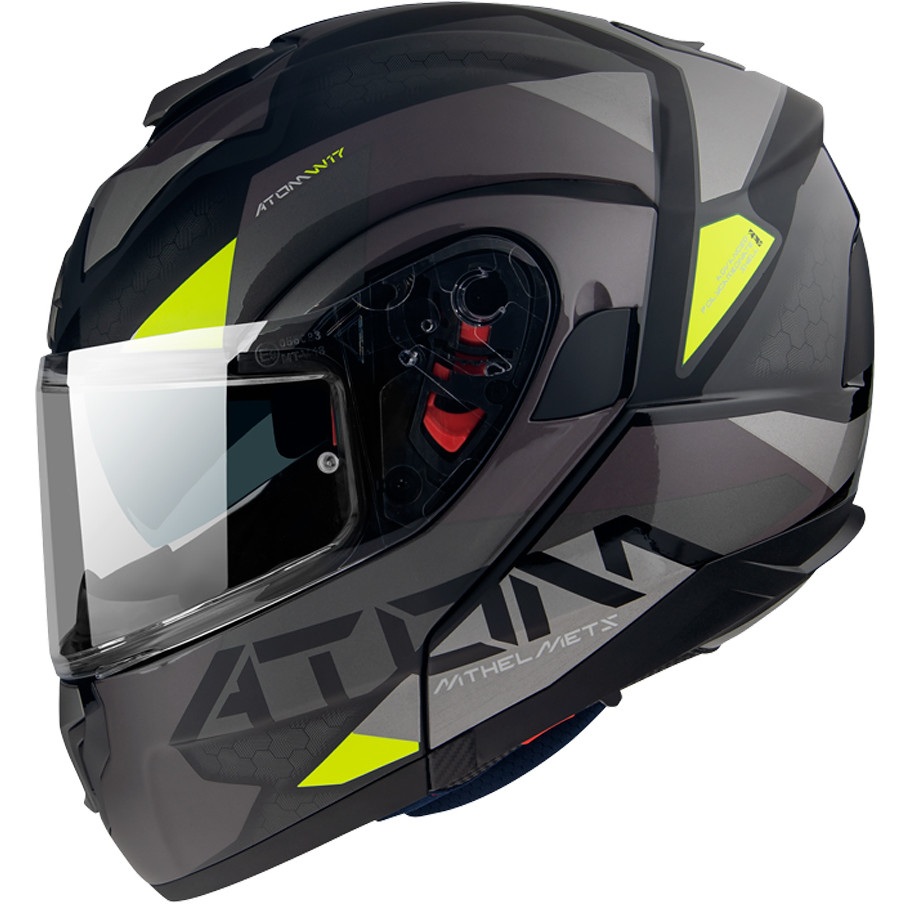 Modular Motorcycle Helmet Approved P / J Mt Helmet ATOM sv W17 B2 Glossy & Matt Gray