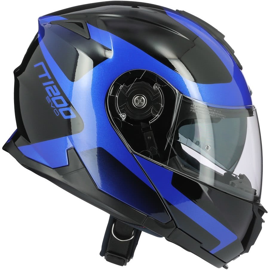 Modular Motorcycle Helmet Astone RT 1200 Evo ASTAR Glossy Blue