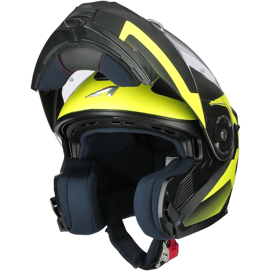 Modular Motorcycle Helmet Astone RT 1200 Evo ASTAR Matt Neon Yellow