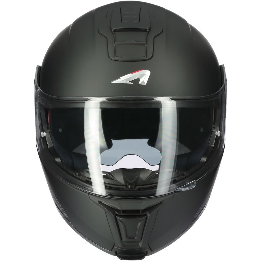 Modular Motorcycle Helmet Astone RT 1200 Evo Monochrome Matt Black