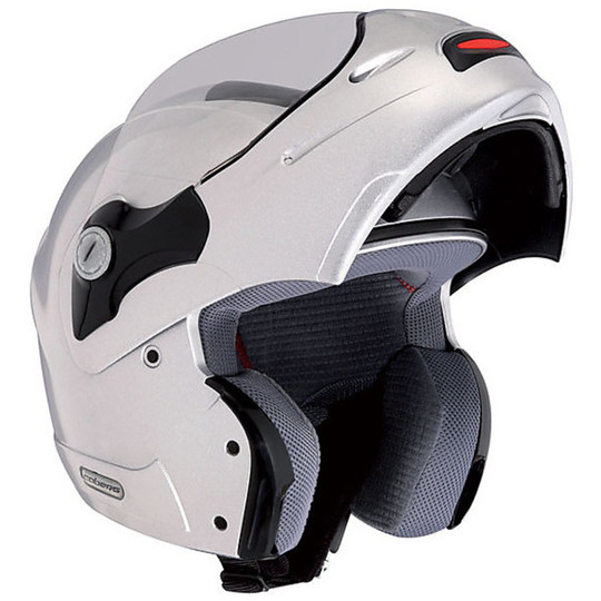 Modular Motorcycle Helmet Caberg Child From Rino Junior Silver