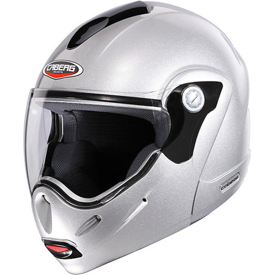 Modular Motorcycle Helmet Caberg Child From Rino Junior Silver