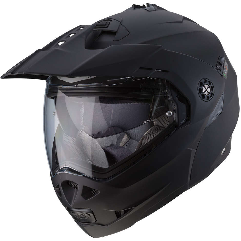 Modular Motorcycle Helmet Caberg Model Tourmax Matt Black