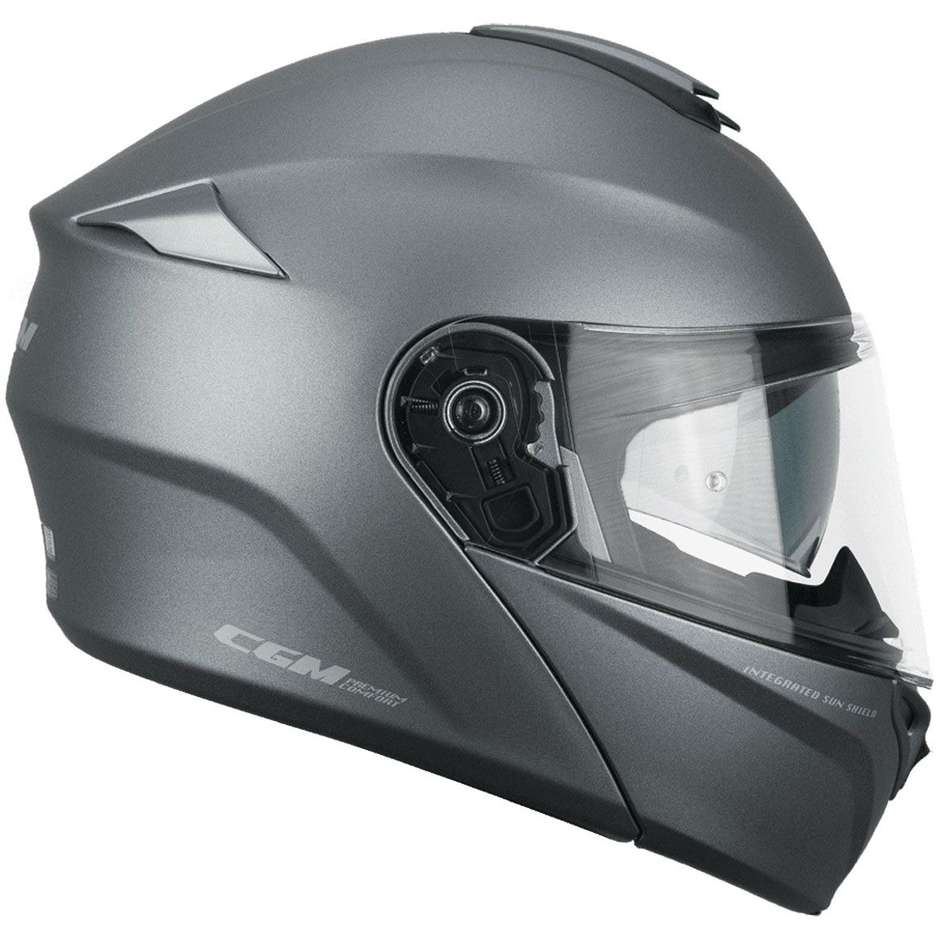 Modular Motorcycle Helmet CGM 508A BERLIN Matt Titanium
