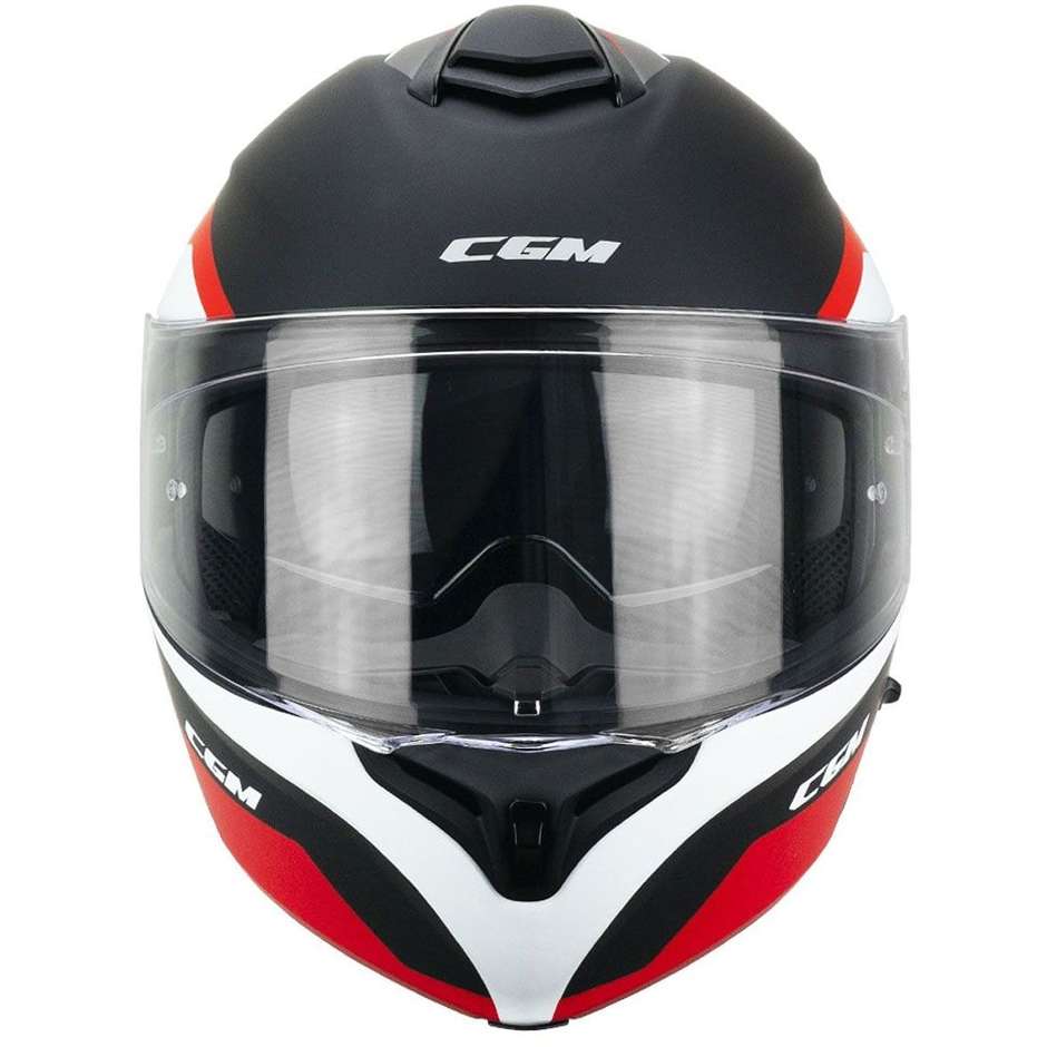 Modular Motorcycle Helmet CGM 508G DRESDA Matte Red