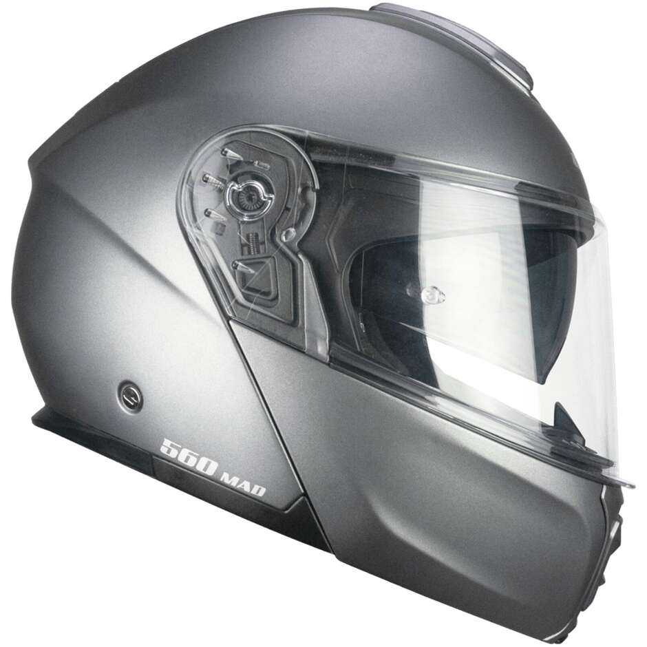 Modular Motorcycle Helmet CGM 560A MAD MONO Anthracite satin