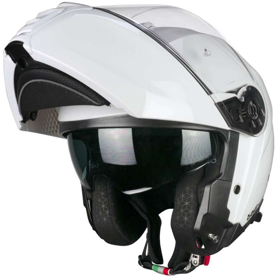 Modular Motorcycle Helmet CGM 560A MAD MONO White