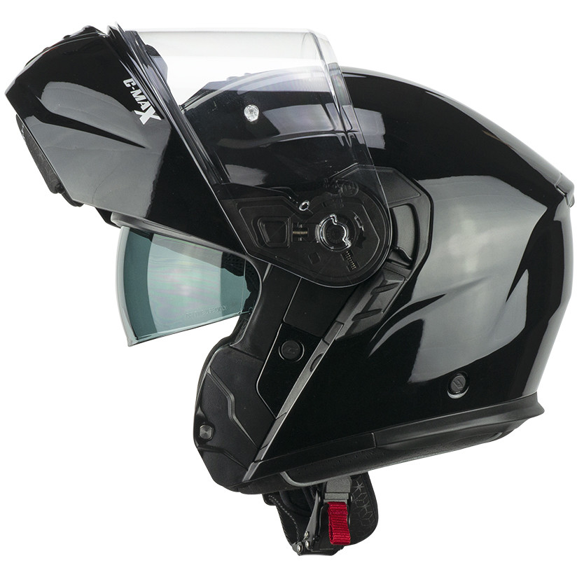 Modular Motorcycle Helmet CGM 569a C-MAX MONO Glossy Black