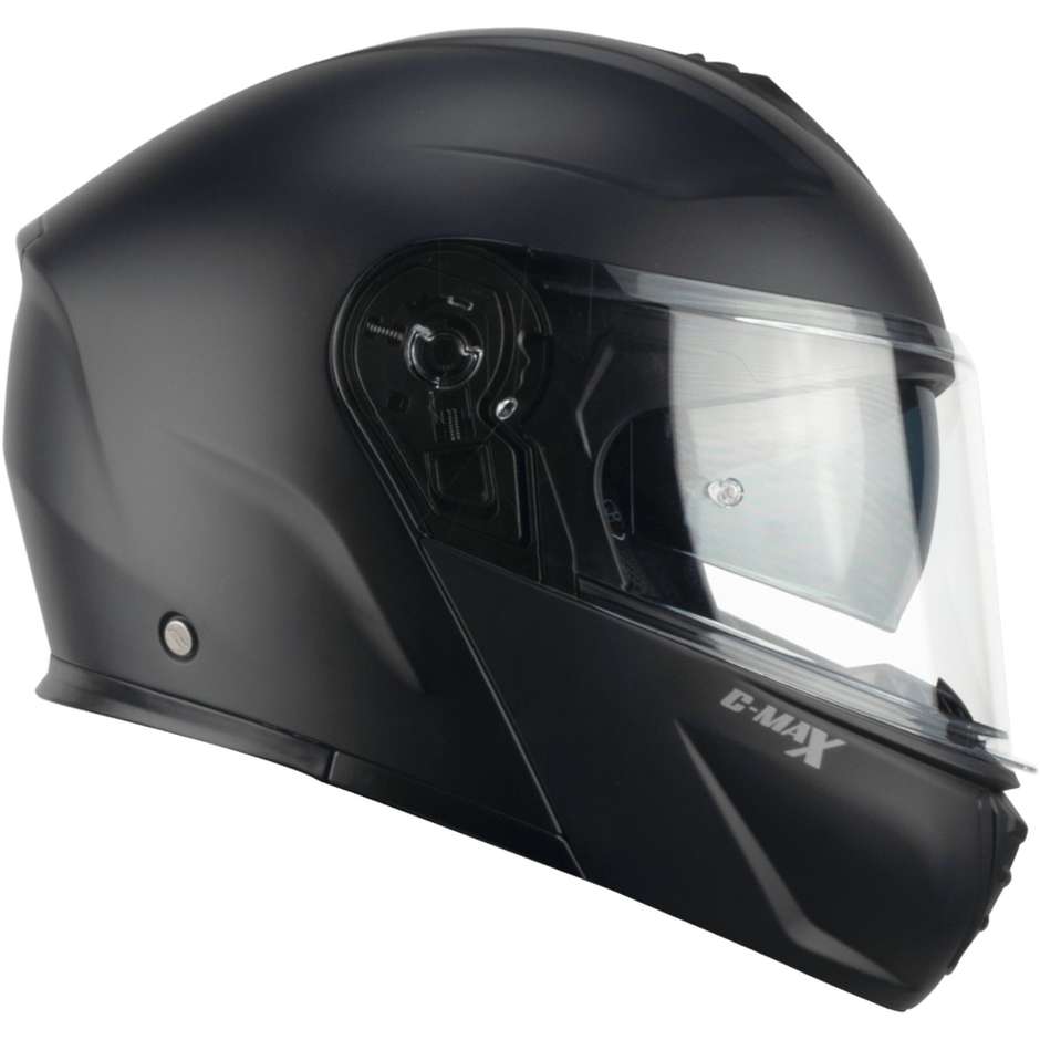 Modular Motorcycle Helmet CGM 569a C-MAX MONO Matt Black