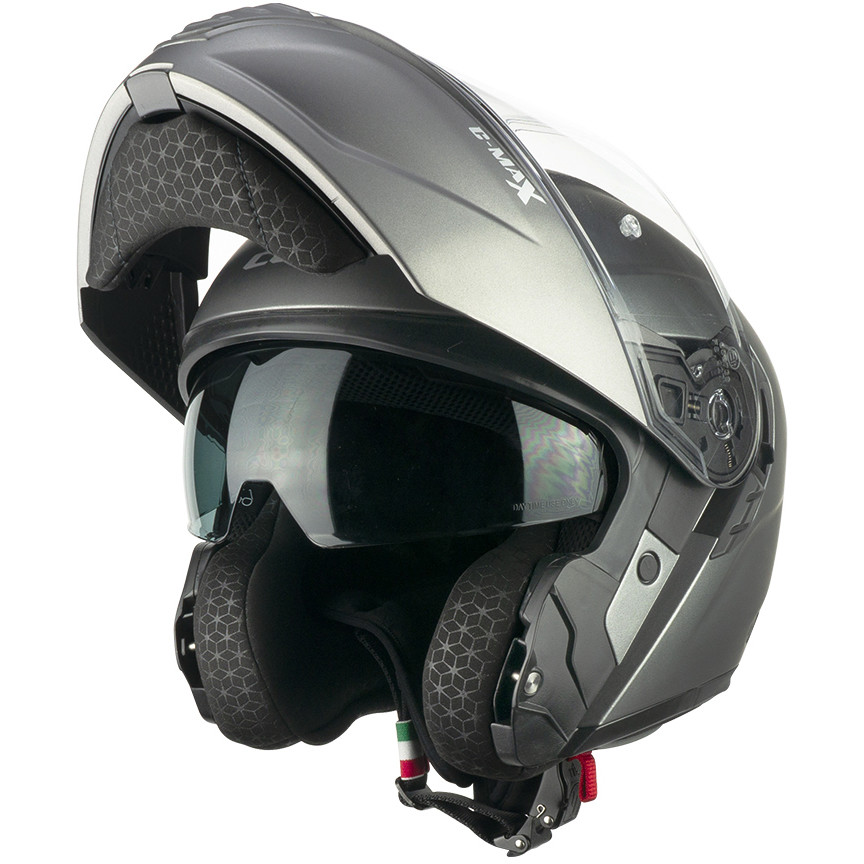 Modular Motorcycle Helmet CGM 569a C-MAX MONO Satin Anthracite