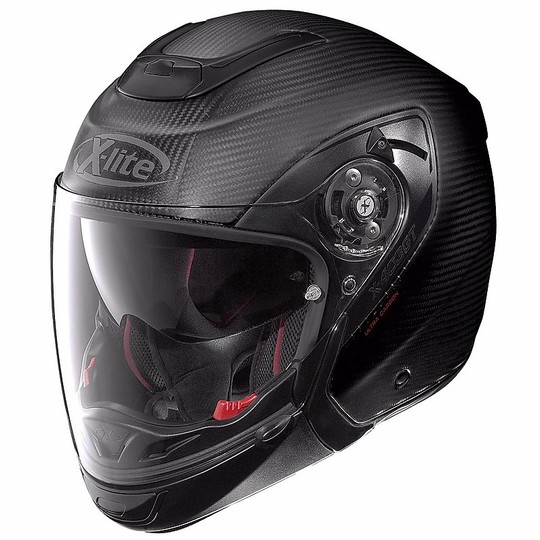 Modular Motorcycle Helmet Crossover X-Lite X-403 GT Ultra Carbon Pure 02 Carbon Matt