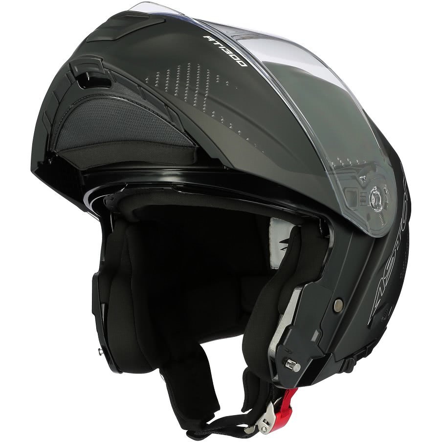 Modular Motorcycle Helmet Double Homologation Astone RT1300 f ONE Matt ...