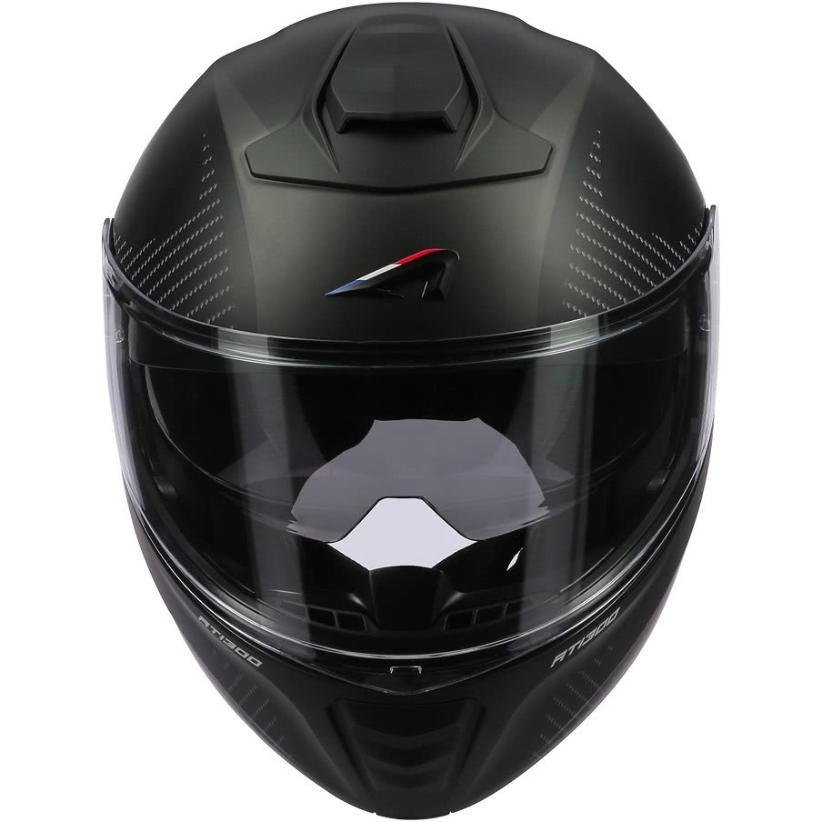 Modular Motorcycle Helmet Double Homologation Astone RT1300 f ONE Matt Black