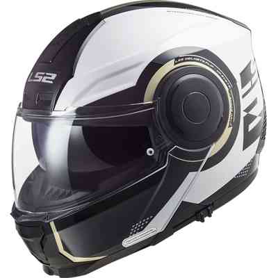 Casco jet LS2 OF570 Verso Mobile blanco-negro outlet moto Hospitalet