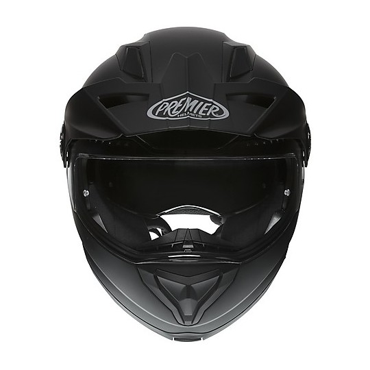 Modular Motorcycle Helmet Dual Sport Premier X-TRAIL u9bm Matt Black