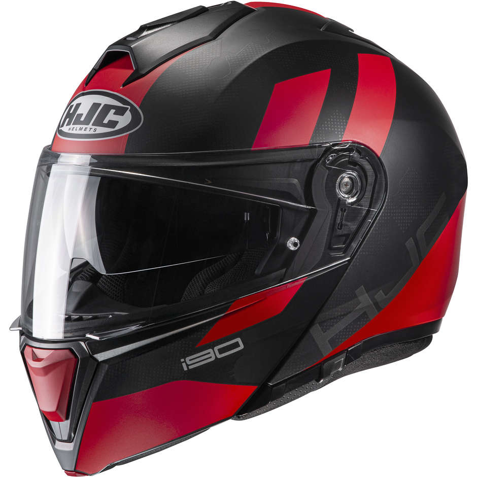 Modular Motorcycle Helmet Hjc i90 SYREX MC1SF Matt
