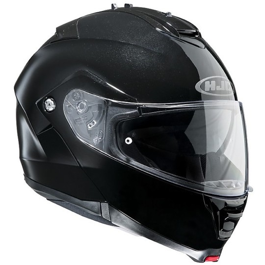 Modular Motorcycle Helmet HJC IS-MAX 2 Double Visor Gloss Black