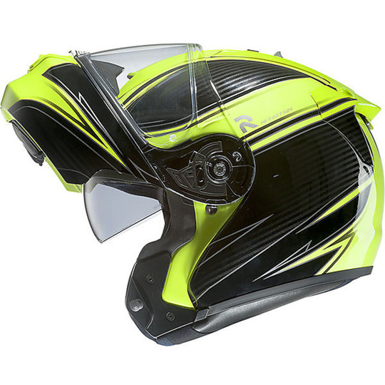 Modular Motorcycle Helmet HJC RPHA MAX EVO Double Visor Fleet MC4H New in 2014