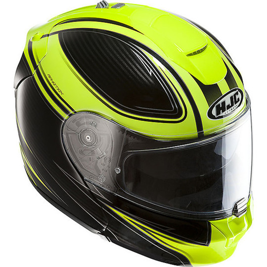 Modular Motorcycle Helmet HJC RPHA MAX EVO Double Visor Fleet MC4H New in 2014